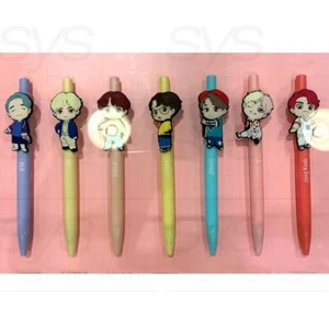 BTS POP-UP HOUSE OF BTS Official MD CHARACTER Ver Gel Pen 7SET + Tracking Number - Picture 1 of 9