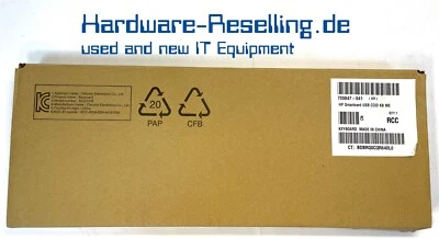 HP Smartcard USB CCID KB ME QWERTZ Deutsch Tastatur 700847-041 - Bild 1 von 4