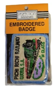 PICHI RICHI RAILWAY W-CLASS QUORN SA Embroidered PATCH Vintage NOS in Package - Bild 1 von 3