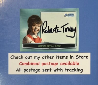ROBERTA TOVEY AS SUSAN DOCTOR WHO 2003 STRICTLY INK AUTOGRAPH AUTO A1 - Image 1 of 4