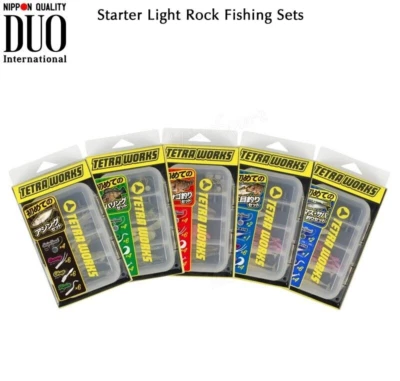 Juego combinado de kit de inicio DUO Tetra Works LRF Mebaring Rockfish Gomoku Foto 1 de 4