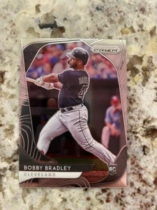 Tarjeta base de novato Panini Prism Prizm 2020 Cleveland Indians Bobby Bradley #39 - Imagen 1 de 1