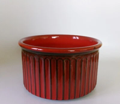 PORMEIRION RED DRAGON SOUFFLE DISH 160mm AT RIM - GREAT CONDITION - Image 1 of 2