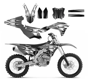 Kit de gráficos KX250f KXF250 2017 para Kawasaki #1500 Metallic - Imagen 1 de 2