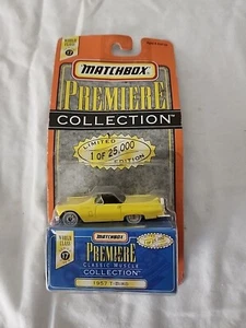 1997 Matchbox Premiere Collection #17 World Class 2/6 1957 T-BIRD Yellow - Picture 1 of 4