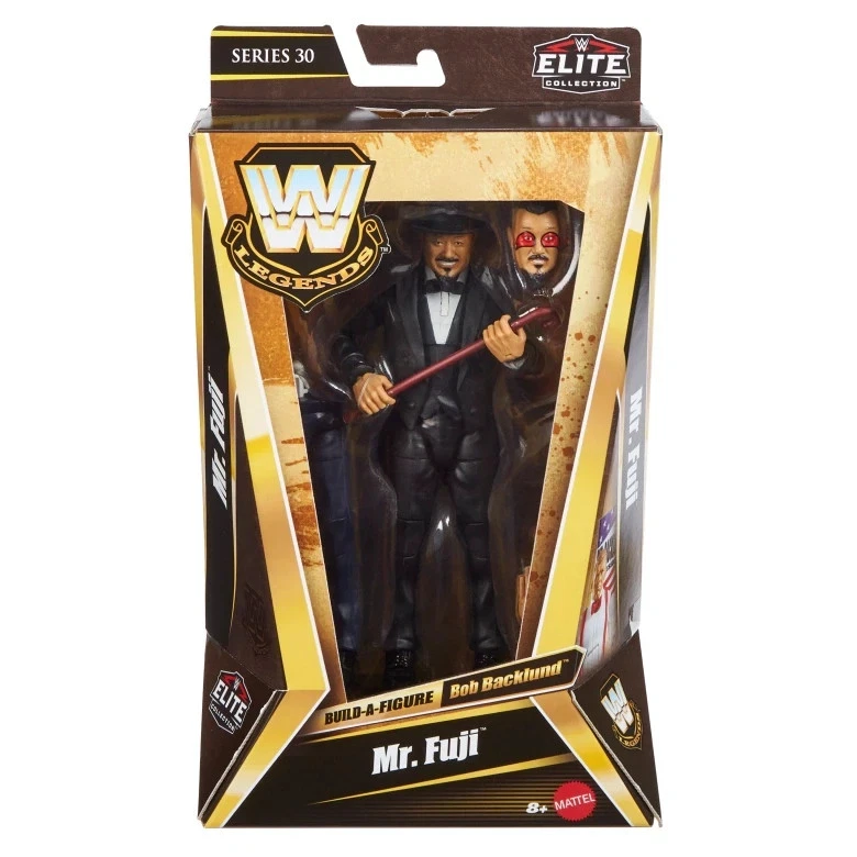 WWE Mr Fuji Legends Elite Series 30 action figure Exclusive PRESALE - Image 1 of 1