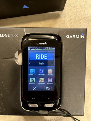 Computadora para bicicleta Garmin Edge 1000 - Excelente estado Foto 1 de 4