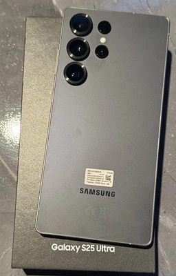 Samsung Galaxy S25 Ultra 256GB Titanium Black SM-S938B/DS Neuwertig - Bild 1 von 2