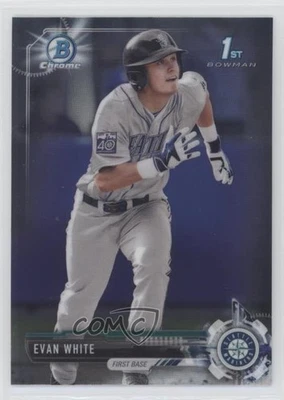 2017 Bowman Draft Chrome Evan White #BDC-178 - Image 1 of 2