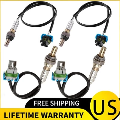 Sensor de oxígeno 4 piezas para Chevrolet Express 2008-2015 y GMC Savana 1500 2500 3500 Foto 1 de 4