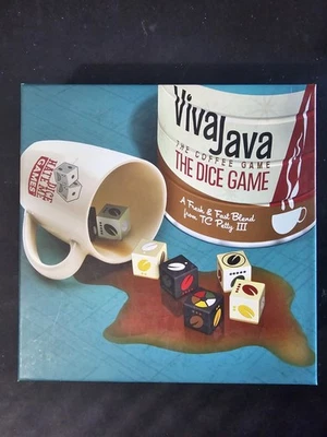 Viva Java The Coffee Game The Dice Game 2014 - Includes 2 Laminated Player Mats - Image 1 of 4