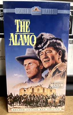 The Alamo (VHS, 1995) John Wayne/Richard Widmark/Laurence Harvey! New Sealed - Image 1 of 4