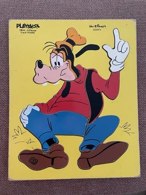 Playskool Walt Disney’s Goofy puzzle 3-6yrs Vintage - Image 1 of 4