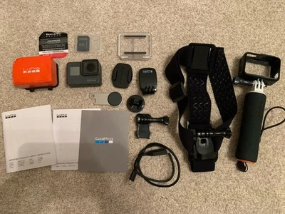 Go Pro Hero 5 Waterproof 5K Camera With Accessories - Image 1 of 4