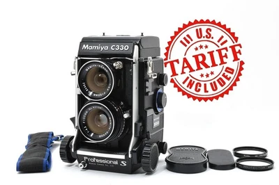 Late [MINT] Mamiya C330 Pro S ProS TLR Camera Sekor 55mm f/4.5 Lens From JAPAN - Image 1 of 4