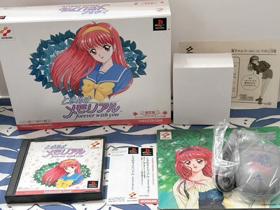 Tokimeki Memorial Forever With You Limited Play Station PS1 Konami w/Mouse - Image 1 of 4