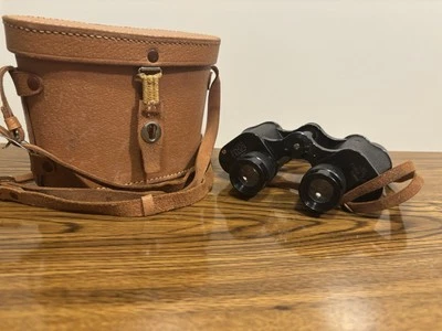 Vintage Binoculars 8x30 7.5 degree Toko Magna with Original Case, Japan WWII - Image 1 of 4
