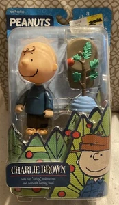 2008 Forever Fun Peanuts A Charlie Brown Christmas Action Figure Pathetic Tree - Picture 1 of 7