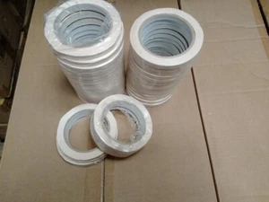 LOTE DE TRABAJO 36 ROLLOS Swiftpack 9mm Blanco PVC Vinilo Cinta 66m Cinta de Sellado - Imagen 1 de 2