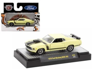 FORD Mustang BOSS 302 - 1970 - light yellow - M2 1:64 - Bild 1 von 6
