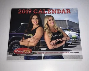 Signed Racing Junk Girls Calendar 20th Anniversary SEMA Show Promotion - NEW - Picture 1 of 2
