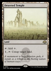 1x Deserted Temple MTG Modern Horizons 3 NM Magic Regular - Picture 1 of 1