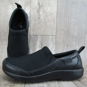 Traq by Alegria Melodiq Slip On Loafer Womens Size 9.5 39 TRA-MEL-5003 Black - Picture 1 of 12