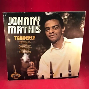 JOHNNY MATHIS Tenderly 1977 UK Vinyl LP My Funny Valentine When I Fall In Love * - Picture 1 of 4