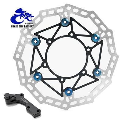 For SUR-RON Ultra Bee 270mm E-Bike Floating Front Brake Disc + Bracket Adaptor - Image 1 of 4