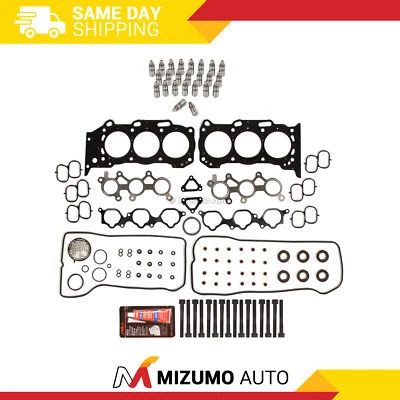 Head Gasket Set Bolts Lifters Fit 05-11 Toyota Avalon Highlander Lexus 3.5 2GRFE - Image 1 of 4
