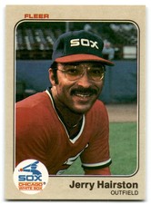 1983 Fleer Jerry Hairston Chicago White Sox #236