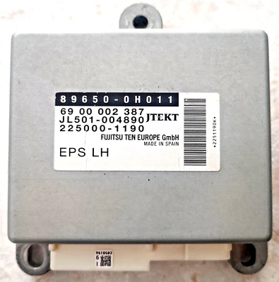 CENTRALINA CITROEN C1 PEUGEOT 107 TOYOTA AYGO 89650-0H010 SERVOSTERZO GAR. 1ANNO - Immagine 1 di 4