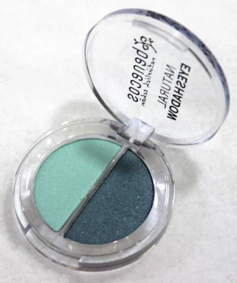 Benecos Natural Duo-Eyeshadow ~ Ocean ~ Organic ~ Blue/Green ~ NEW - Image 1 of 4