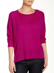 NWT Eileen Fisher Ballet-Neck Boxy Raglan Top/Sweater Size M - Picture 1 of 2