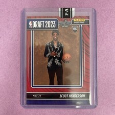 2023-24 Panini Instant NBA Scoot Henderson DN3 RC Rookie-DRAFT RED 13/25 BLAZERS