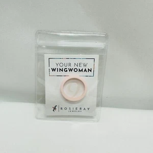 The MOH, Rosie Ray jewelry, RING, millennian pink, Medical Grade Silicone Band - Picture 1 of 8