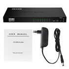8 Port 4K HDMI Splitter 1x8 1 in 8 out HDMI 4K HD 1080P 30Hz with Power Adapter