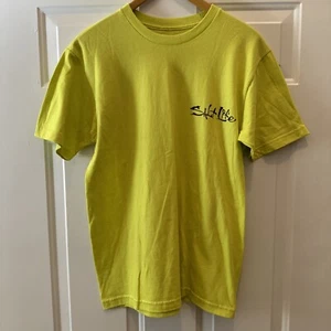 Salt Life Men's Highlighter Yellow Paddle Board Graphic T-Shirt - Size S - Picture 1 of 4