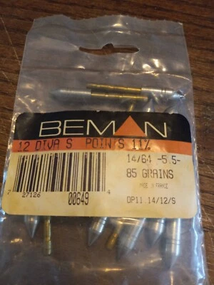 Beman Diva Archery S Arrow Points 85 Grains 12 Pieces - Image 1 of 3