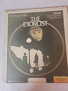 Disque vidéo The Exorcist CED Horror RCA Selectavision