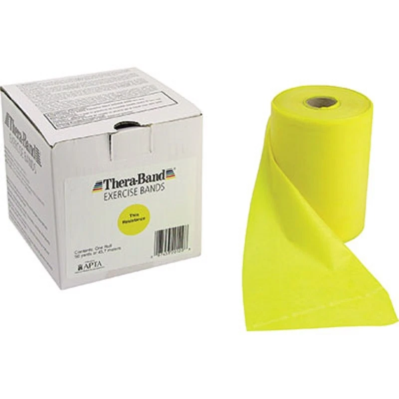 Fabrication Enterprises 10-1006 Thera-Band Exercise Band Yellow - Thin