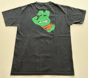 SANTA CRUZ x TEENAGE MUTANT NINJA TURTLES - SCREAMING HAND TEE - BLACK - M -TMNT - Picture 1 of 5