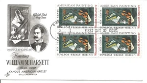 US Scott #1386, First Day Cover 12/3/69 Boston Block Harnett - Picture 1 of 1