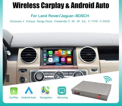 Wireless Carplay Android Auto For Land Rover/Jaguar/Range Rover/Evoque/Discovery - Image 1 of 4