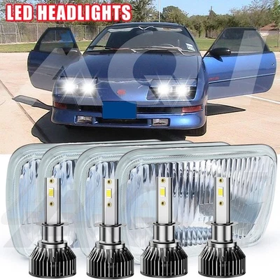 Faro LED DRL haz sellado alto/bajo ajuste Geo Storm 1990-1991 4 piezas Foto 1 de 4
