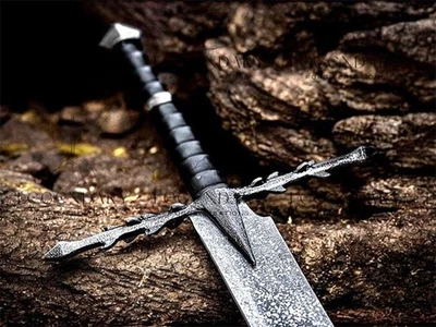 Espada Segadora de Sombras Hecha a Mano Espectro de Anillo Réplica Acero Inoxidable Nazgûl Foto 1 de 4