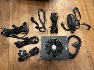 EVGA 850 GQ 850W ATX PC Power Supply Unit 80 Plus Gold Rated 210-GQ-0850-V3 - Afbeelding 1 van 8