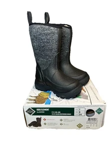 Muck Boot Unisex Kinder 5mm Neopren Bootie Element Print, schwarz/meliert, Größe 7 - Bild 1 von 8