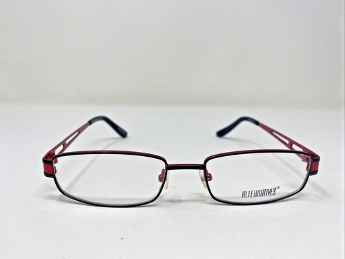 Alternatives Eyeglasses Frames ALT 22 52 18 140 Black Full Rim JQ76