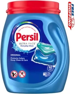 Detergente para ropa Persil Ultra Pacs original para limpieza diaria, 42 unidades - Imagen 1 de 8